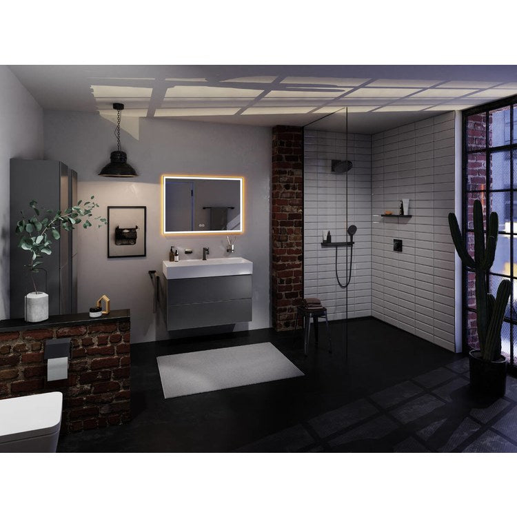 Towel Bar AddStoris 18 Inch Dual Matte Black Metal - Image 2
