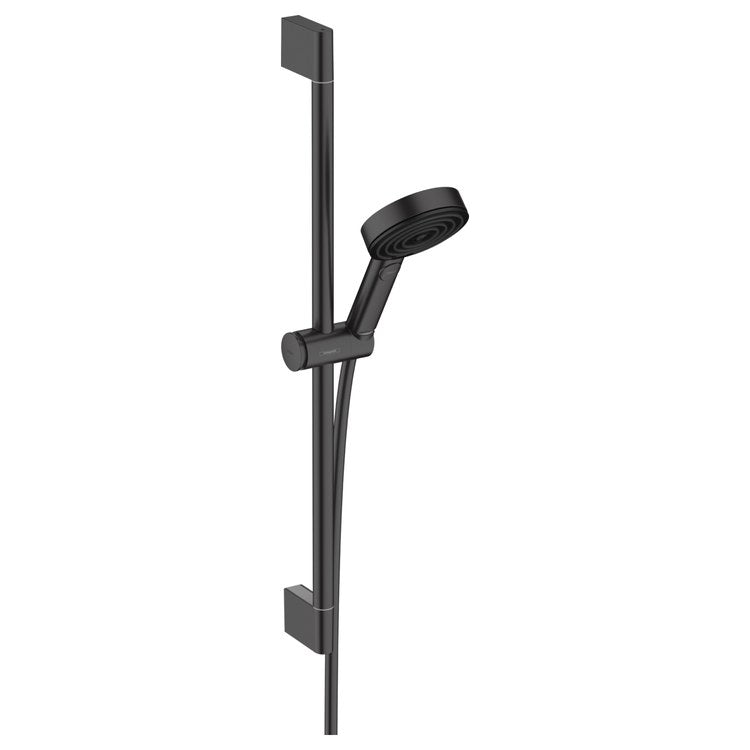Wall Bar Pulsify Matte Black 24 Inch Includes 1.75GPM Rain IntenseRain Sprays Handshower Wall Bar Handshower Hose Slider Plastic - Image 1
