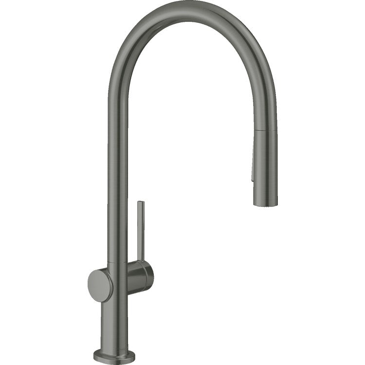 Kitchen Faucet Talis N sBox 1 Lever ADA Brushed Black Chrome Pull Down 150 DEG Swivel 1 Hole 1.75 Gallons per Minute - Image 1