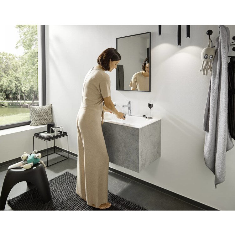 Lavatory Faucet Finoris 110 Deck Mount 1 Lever ADA WaterSense Chrome 1.2 Gallons per Minute Pop-Up 1 Hole ComfortZone EcoRight - Image 3