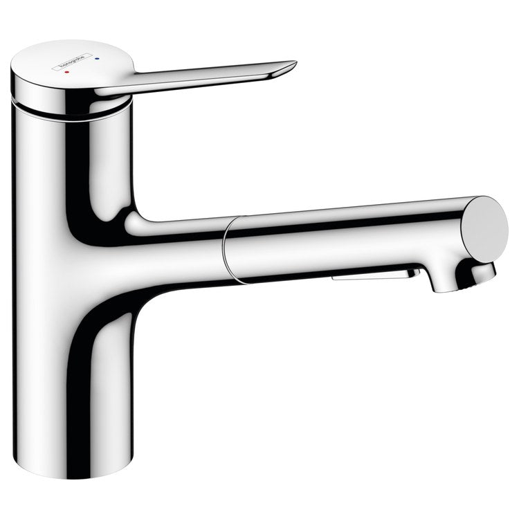 Kitchen Faucet Zesis 1 Lever Chrome 150 DEG Swivel 1 Hole 1.75 Gallons per Minute - Image 1