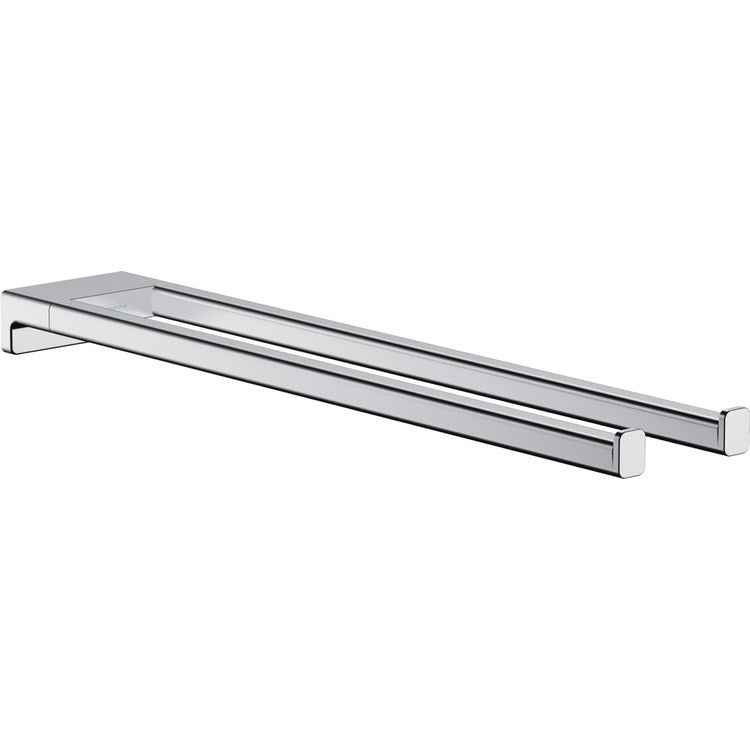 Towel Bar AddStoris 18 Inch Dual Chrome Metal - Image 1