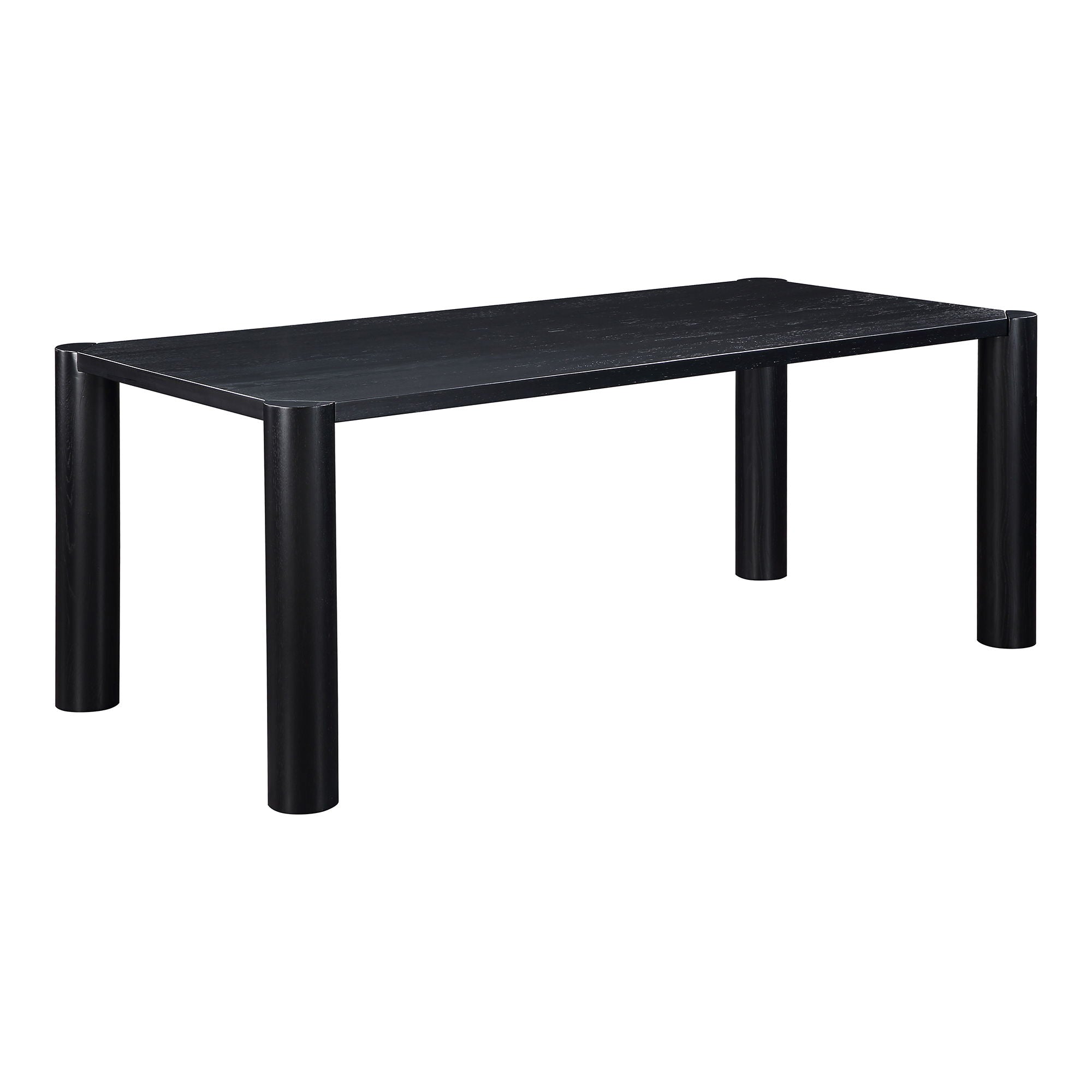 Post - Small Dining Table - Black Oak - Image 2