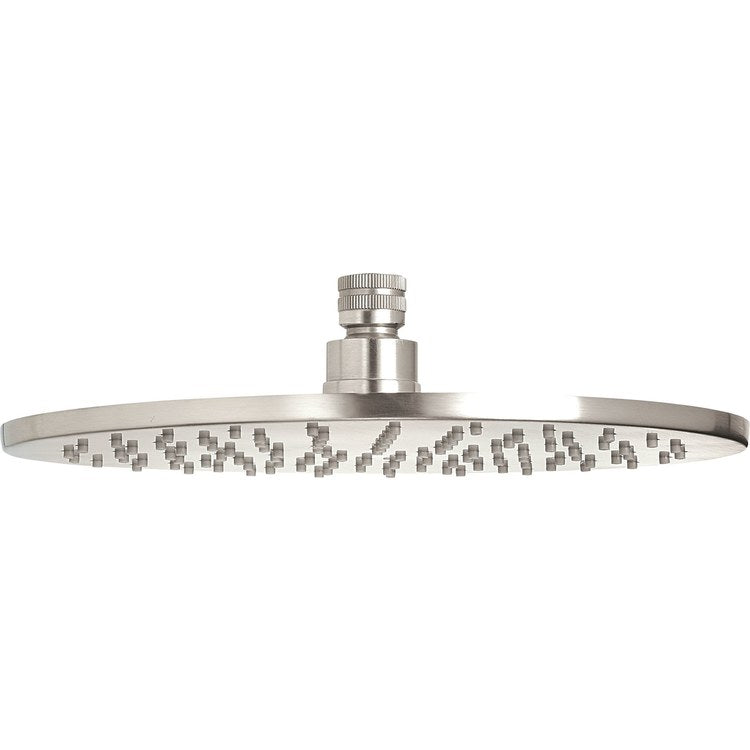 Showerhead 1 Functions Ultra-Thin Contemporary Satin Nickel 10 Inch 2.0 Gallons per Minute 100 Jets Round - Image 1