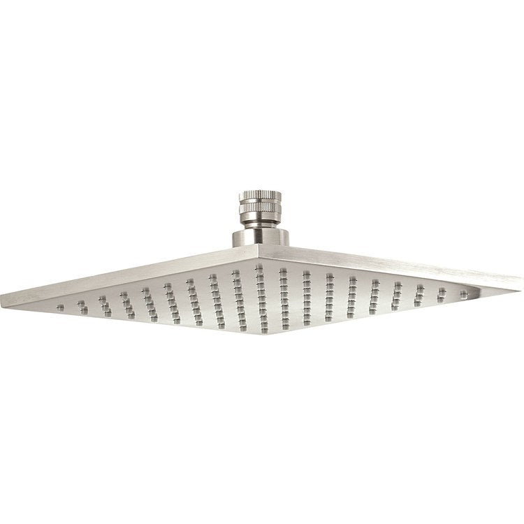 Showerhead 1 Functions Ultra-Thin Contemporary Polished Chrome 8 Inch 2.0 Gallons per Minute 100 Jets Square - Image 1
