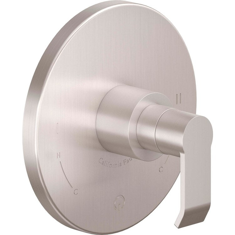 Pressure Balance Valve Trim Libretto Dual 1 Lever French Gold ADA - Image 1