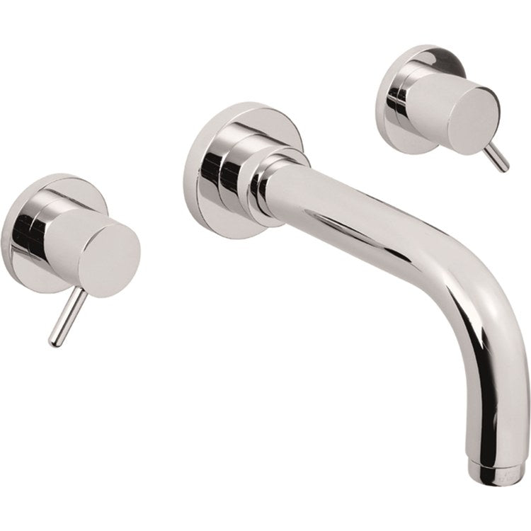 Lavatory Trim Avalon Vessel Wall 2 Lever Lifetime Satin Gold ADA 1.2 Gallons per Minute - Image 1