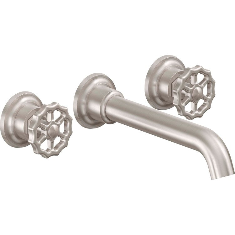 Lavatory Trim Descanso Works Vessel Wall 2 Wheel Bella Terra Bronze 1.2 Gallons per Minute - Image 1