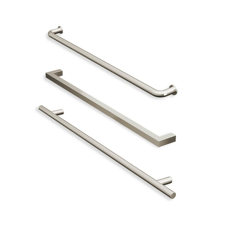 Shower Door Kameleon Sliding 55-59 x 71 Inch Brushed Nickel Frosted 1/4 Inch