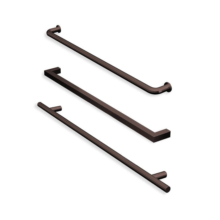 Shower Door Kameleon Sliding 55-59 x 71 Inch Dark Bronze Frosted 1/4 Inch