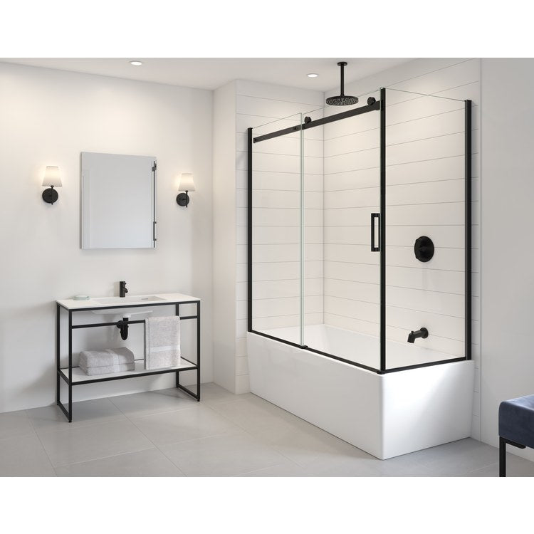 Vanity Top Stak Duo Square Corner Sink 39 Inch White