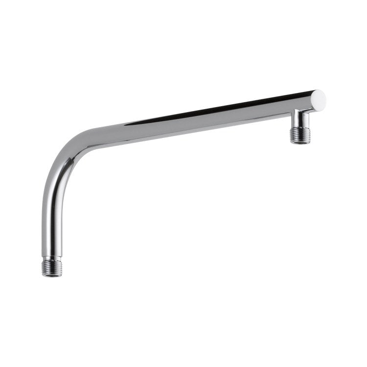 Shower Arm Universal Showering Components Round Overhead Lumicoat Chrome 17-1/2 Inch 17-1/2 Inch Brass 6-1/2 Inch - Image 1