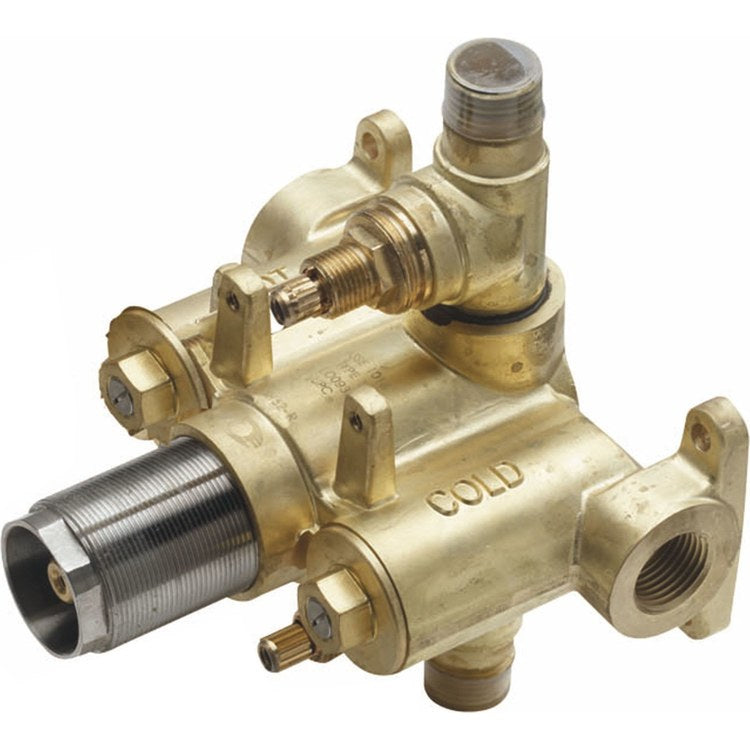 Thermostatic Valve StyleTherm Integral Dual Volume Controls with Service Stops 1/2 Inch Female x Male