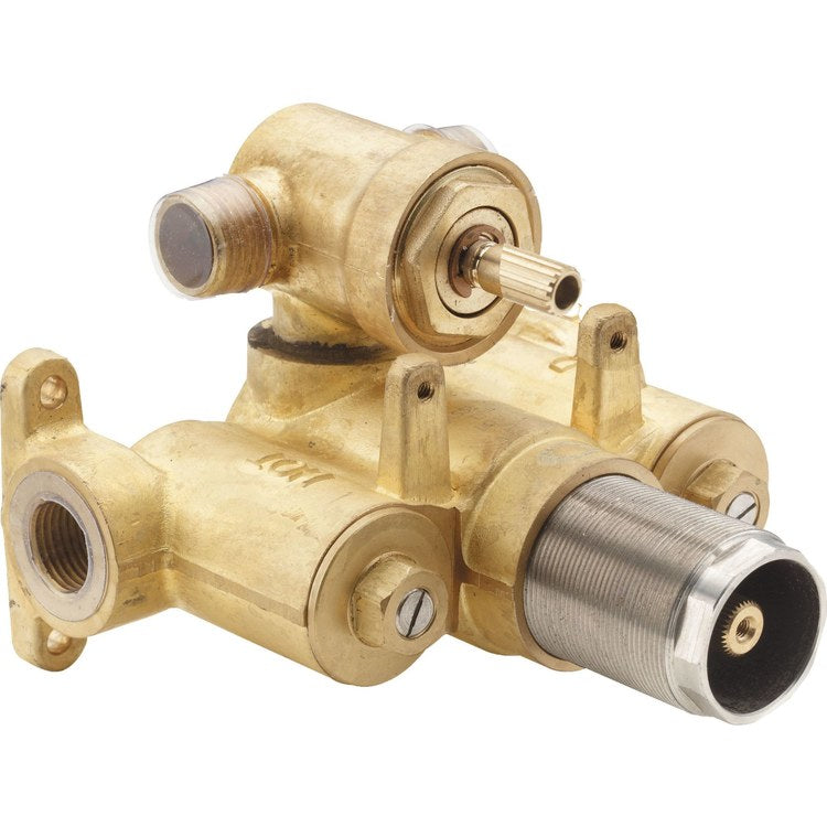 Thermostatic Valve StyleTherm Integral Dual Non-Shared Outlets with Service Stops 1/2 Inch Female x Male - Image 1