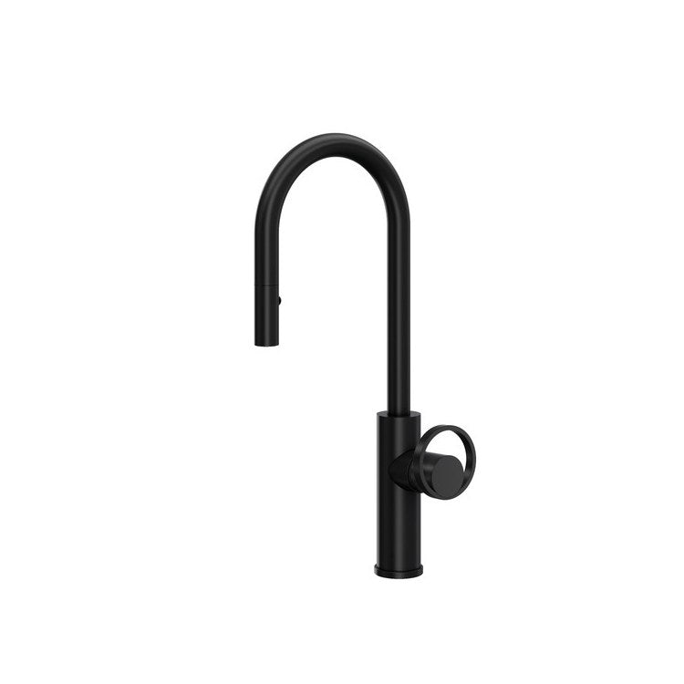 Bar Faucet Eclissi Pull Down Less Handle Matte Black 1.8 Gallons per Minute - Image 1