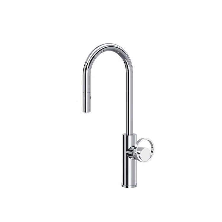 Bar Faucet Eclissi Pull Down Less Handle Polished Chrome 1.8 Gallons per Minute - Image 1