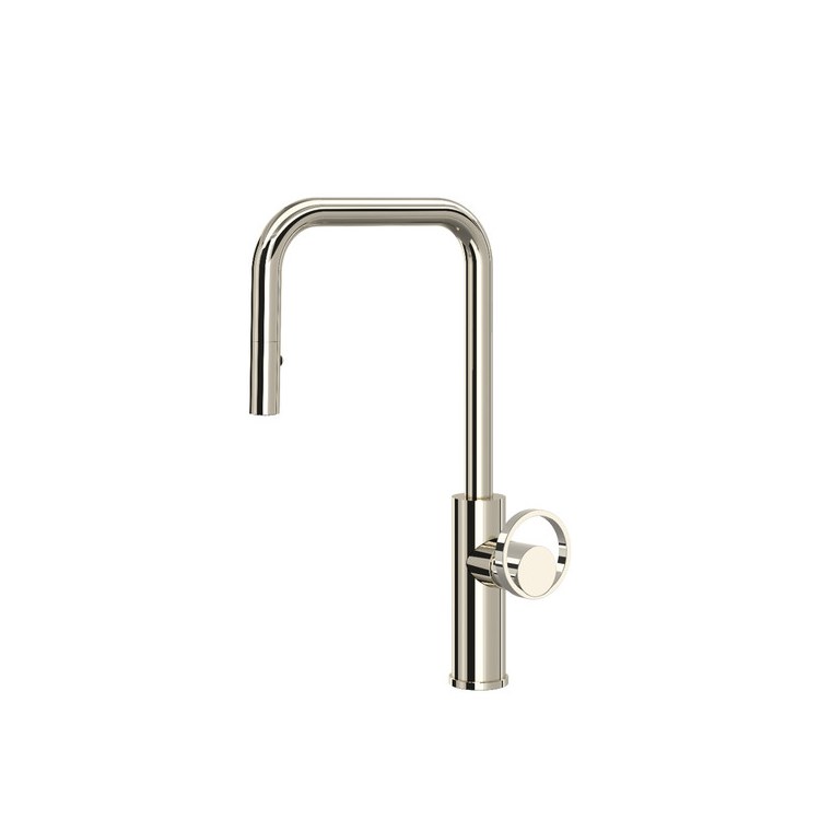Kitchen Faucet Eclissi Pull Down Less Handle Polished Nickel 1.75 Gallons per Minute - Image 1