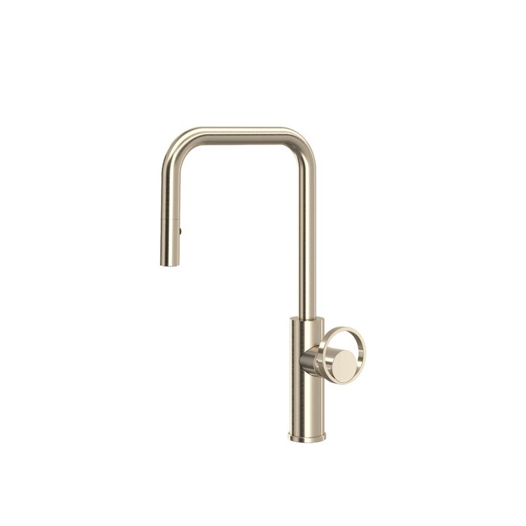 Kitchen Faucet Eclissi Pull Down Less Handle Satin Nickel 1.75 Gallons per Minute - Image 1