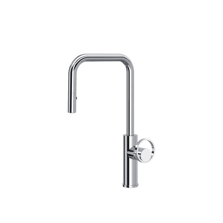 Kitchen Faucet Eclissi Pull Down Less Handle Polished Chrome 1.75 Gallons per Minute - Image 1