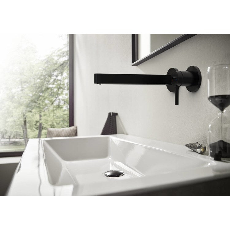 Faucet Trim Finoris Concealed 1 Lever Matte Black ADA Fixed - Image 2