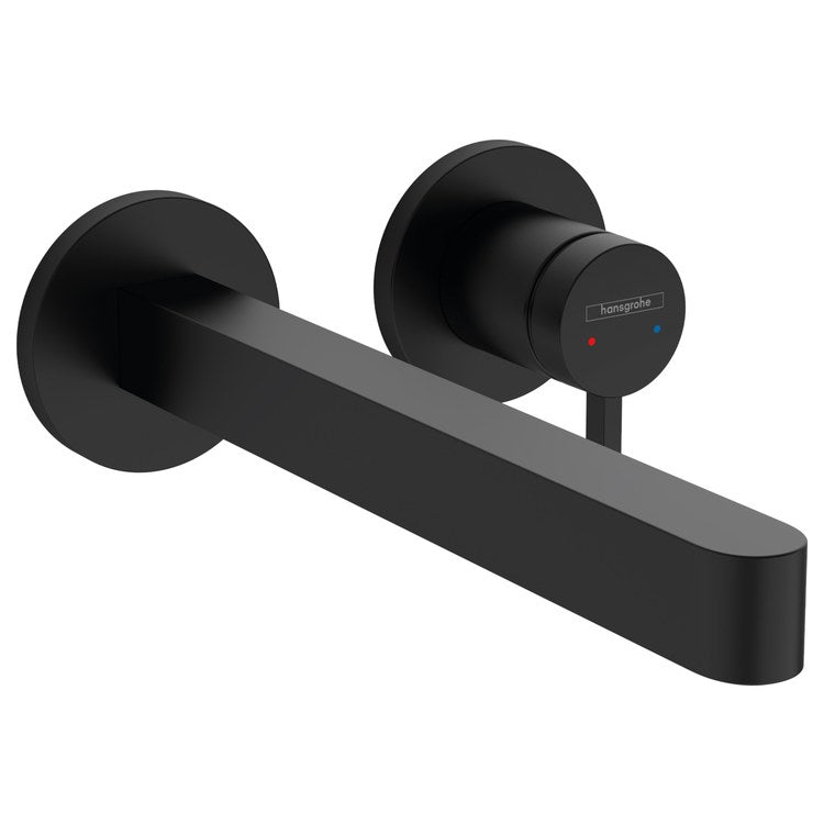 Faucet Trim Finoris Concealed 1 Lever Matte Black ADA Fixed - Image 1