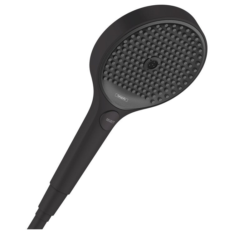 Handshower Rainfinity 130 Round Matte Black 3 Function 1.75 Gallons per Minute Less Bar Intense PowderRain PowderRain Intense Turbo - Image 1