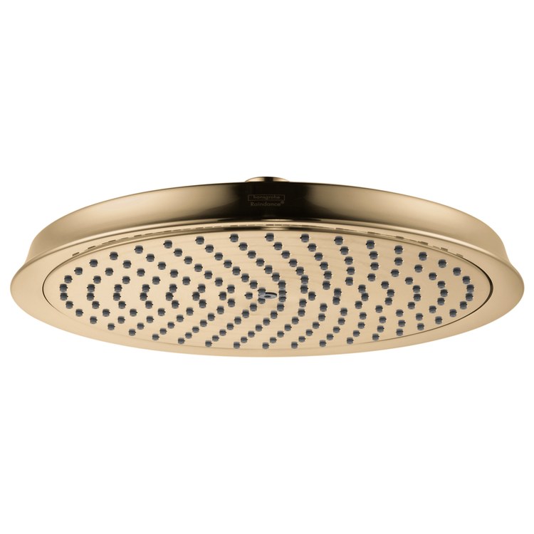 Showerhead Raindance Classic 240 1 Functions Brushed Bronze 10-5/8 Inch 1.75 Gallons per Minute Round for Shower Arm - Image 1