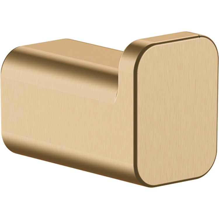 Towel Hook AddStoris Single Brushed Bronze 1-3/16 Inch Wall Mount Metal - Image 1