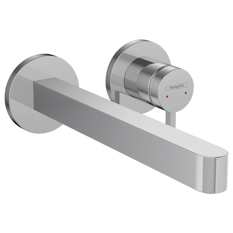 Faucet Trim Finoris Concealed 1 Lever Chrome ADA Fixed Less Drain Brass - Image 1