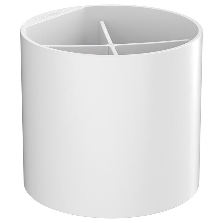 Tumbler WallStoris Holder Matte White Wall Mount Plastic - Image 1
