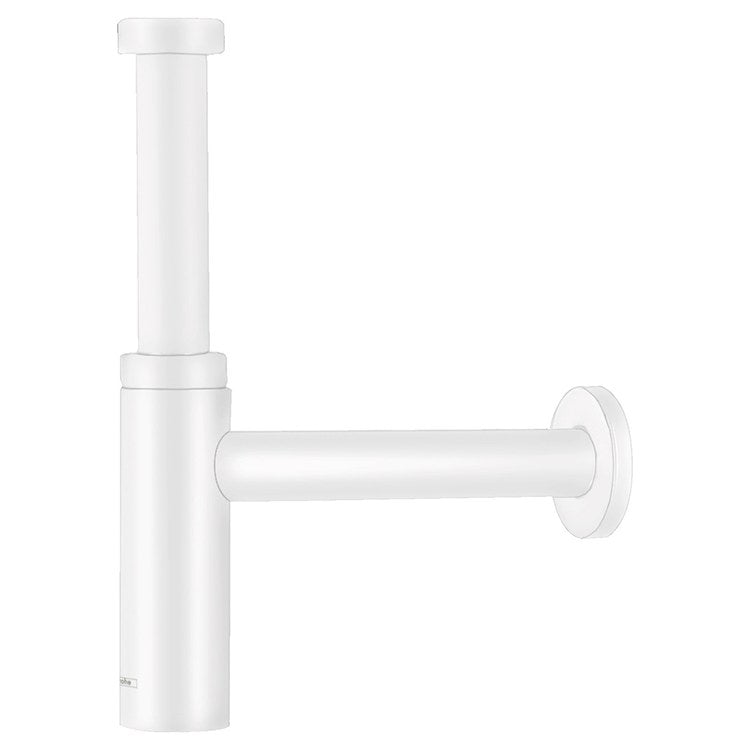 Bottle Trap Flowstar S Transitional 1-1/4 Gauge Metal Matte White