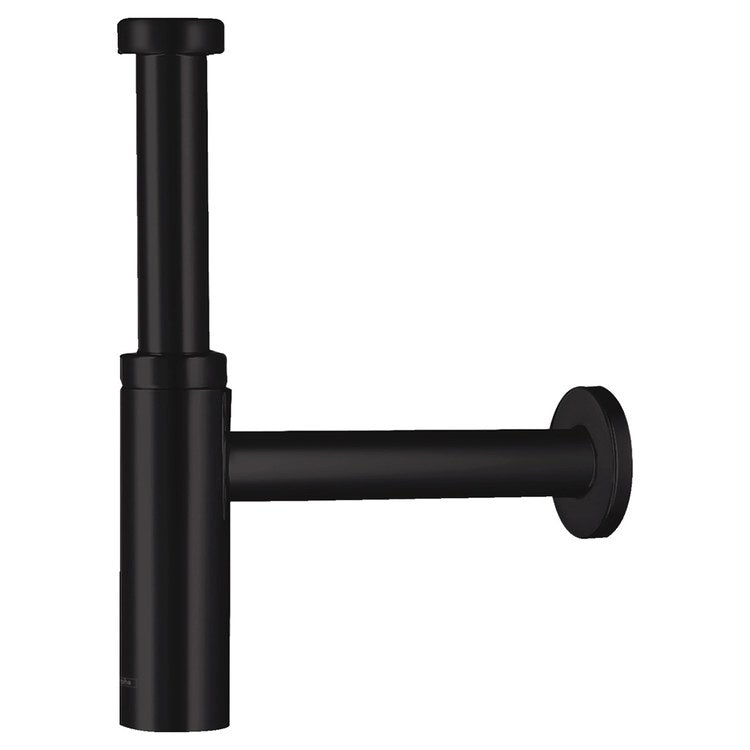 Bottle Trap Flowstar S Transitional 1-1/4 Gauge Metal Matte Black