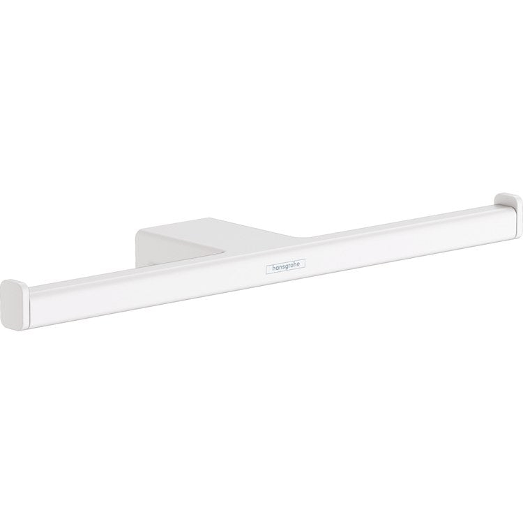 Toilet Paper Holder AddStoris Euro Matte White Metal 3-1/16 Inch Wall Mount - Image 1