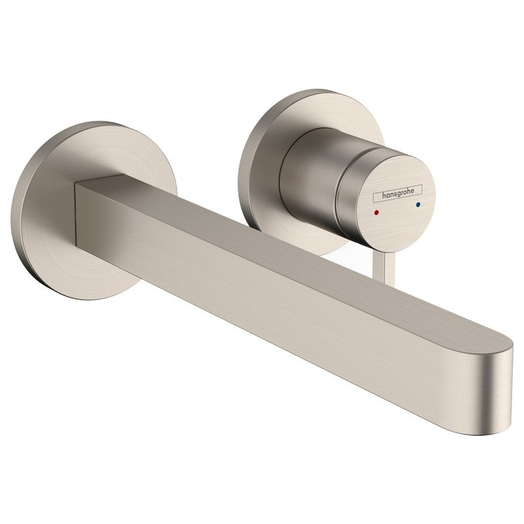 Faucet Trim Finoris Concealed 1 Lever Brushed Nickel ADA Fixed - Image 1