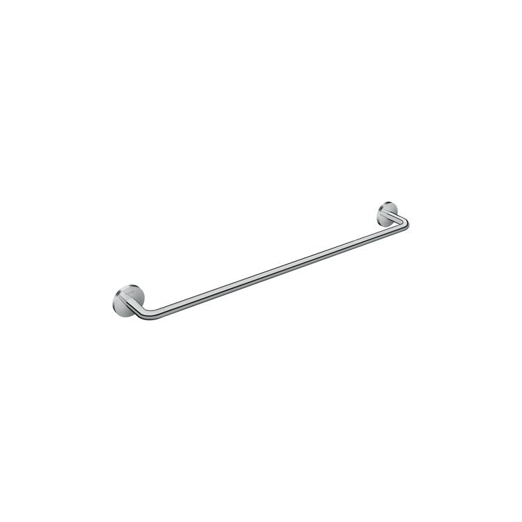 Towel Bar Universal Circular 24 Inch Single Chrome Metal - Image 1