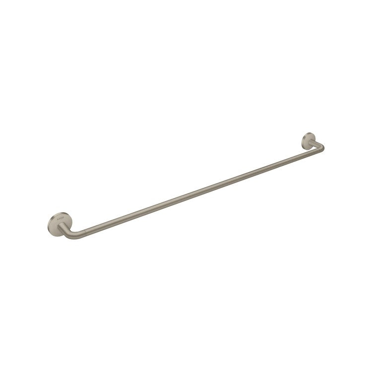 Towel Bar Universal Circular 30 Inch Single Brushed Nickel Metal - Image 1