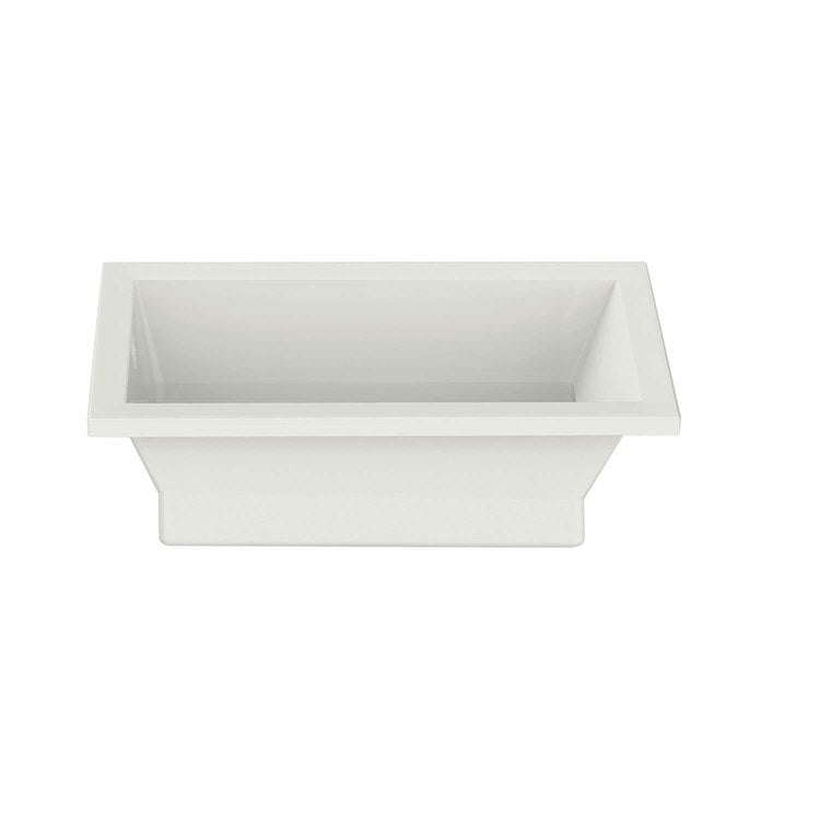 Tub Aliki 72 x 36 Inch Drop-In Aerofeel End Drain White Acrylic 86 Gallon - Image 2