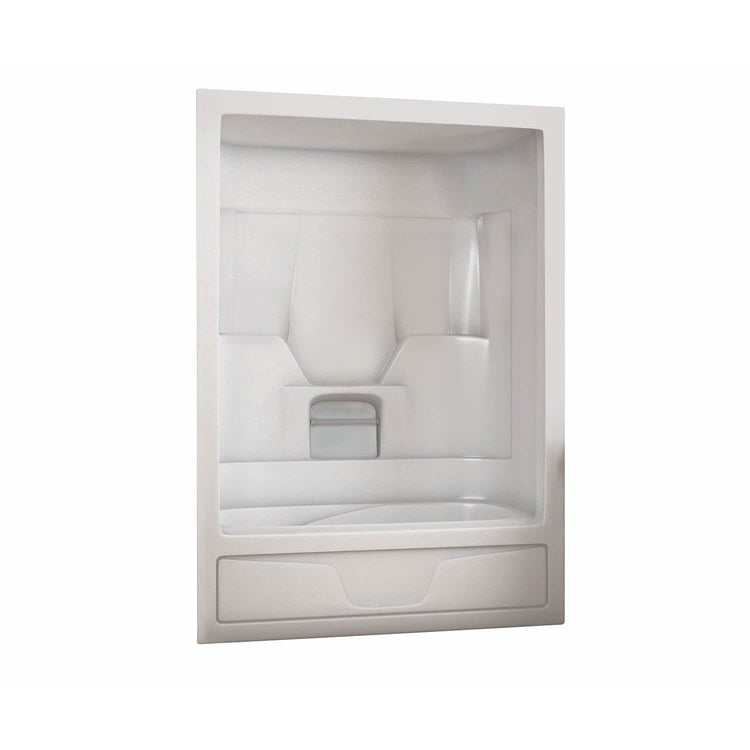 Tub Aspen 60 x 31 Inch Alcove 3 Piece Right White Acrylic - Image 3