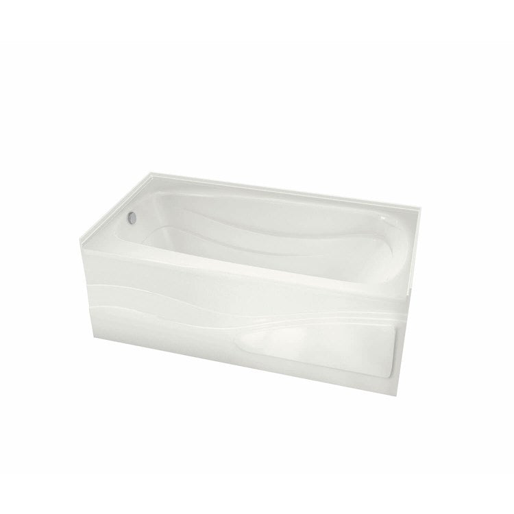 Tub Tenderness 66 x 36 Inch Alcove Combined Whirlpool Aeroeffect Left Hand White Acrylic - Image 2
