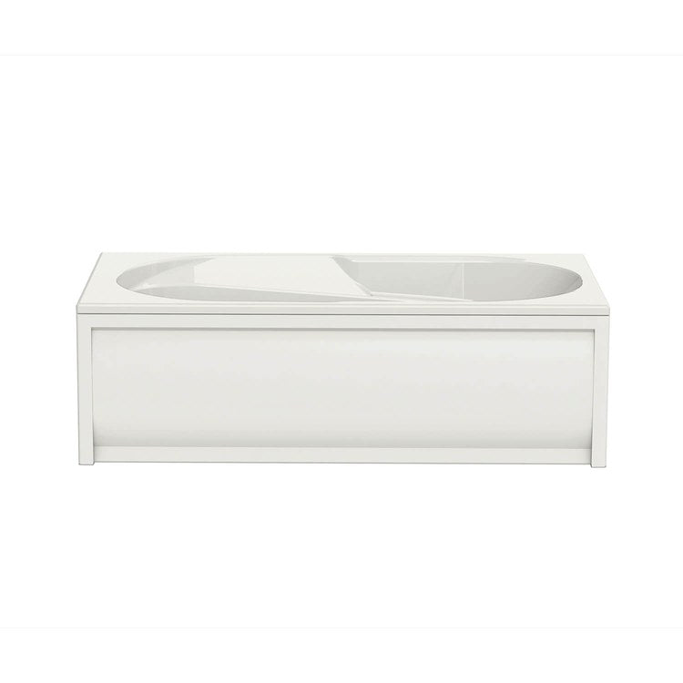 Tub Baccarat 72 x 36 Inch Alcove Aerofeel End White Acrylic - Image 2