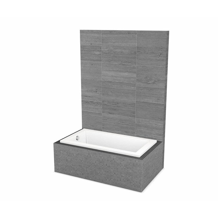 Tub Modulr 60 x 32 Inch Drop-In End White Acrylic - Image 1