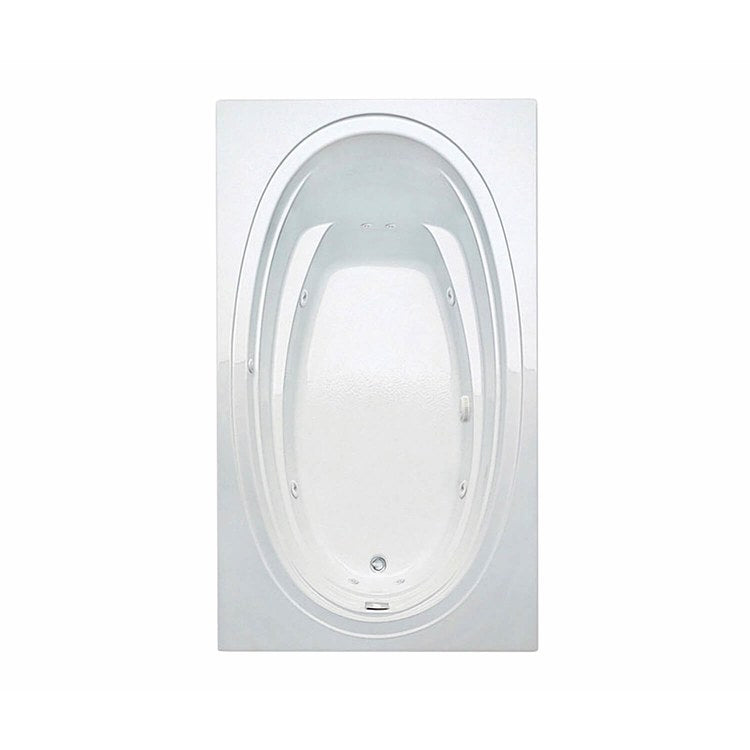 Tub Panaro 60 x 42 Inch Drop-In Right White Acrylic - Image 2
