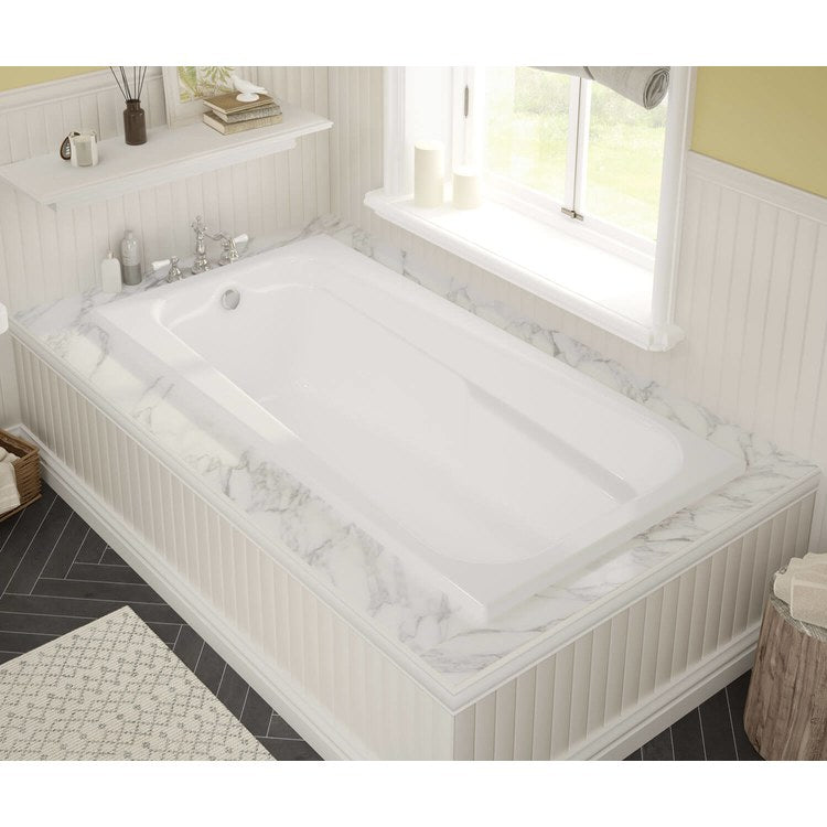 Tub Timeless 72 x 36 Inch Alcove Aeroeffect End White Acrylic - Image 2