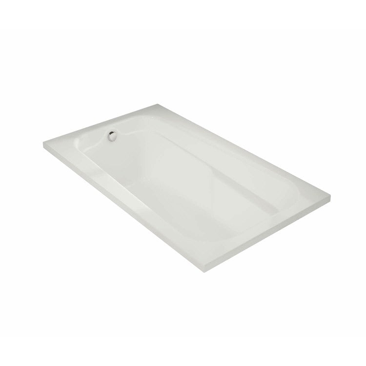 Tub Tempest 60 x 36 Inch Alcove Combined Whirlpool Aeroeffect End White Acrylic - Image 3