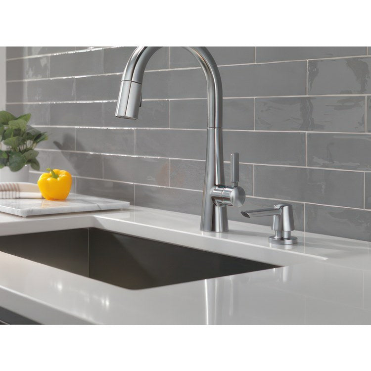 Soap Dispenser Monrovia Lumicoat Arctic Stainless 4-15/16 Inch - Image 2