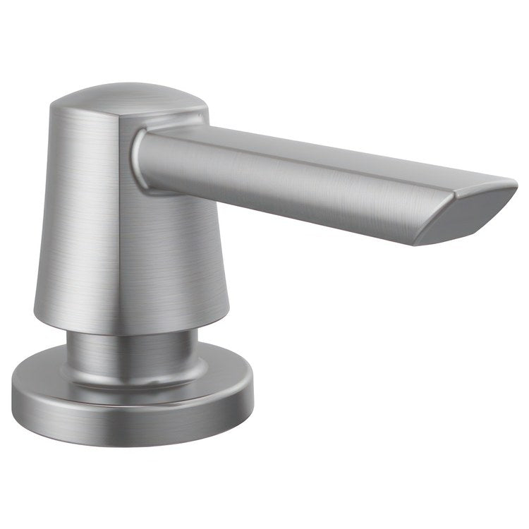 Soap Dispenser Monrovia Lumicoat Arctic Stainless 4-15/16 Inch - Image 1