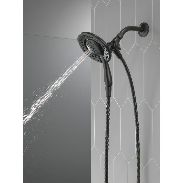 Handshower Combination In2ition Universal Showering Components 2-In-1 Matte Black WaterSense 6-1/8 Inch 2.0 Gallons per Minute - Image 3