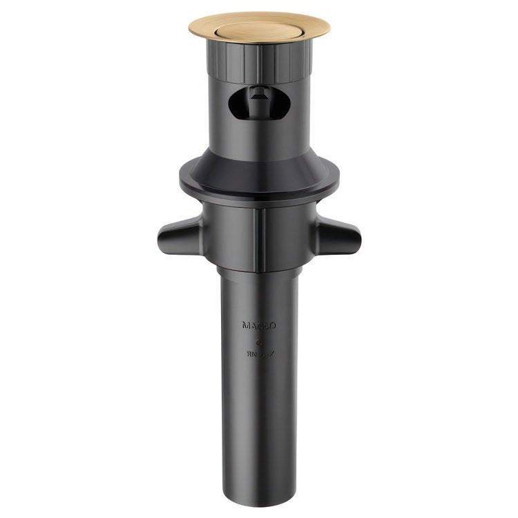 Drain Brilliance Champagne Bronze Plastic with Overflow