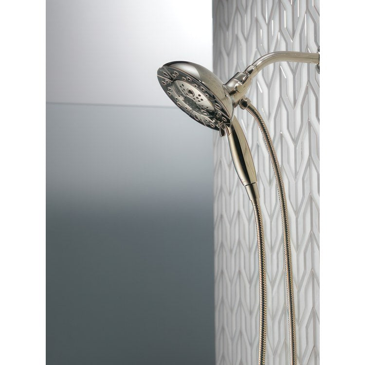 Handshower Combination In2ition Universal Showering Components H2Okinetic 2-In-1 Lumicoat Polished Nickel WaterSense/CALGreen 6-7/8 Inch 1.75 Gallons per Minute - Image 2