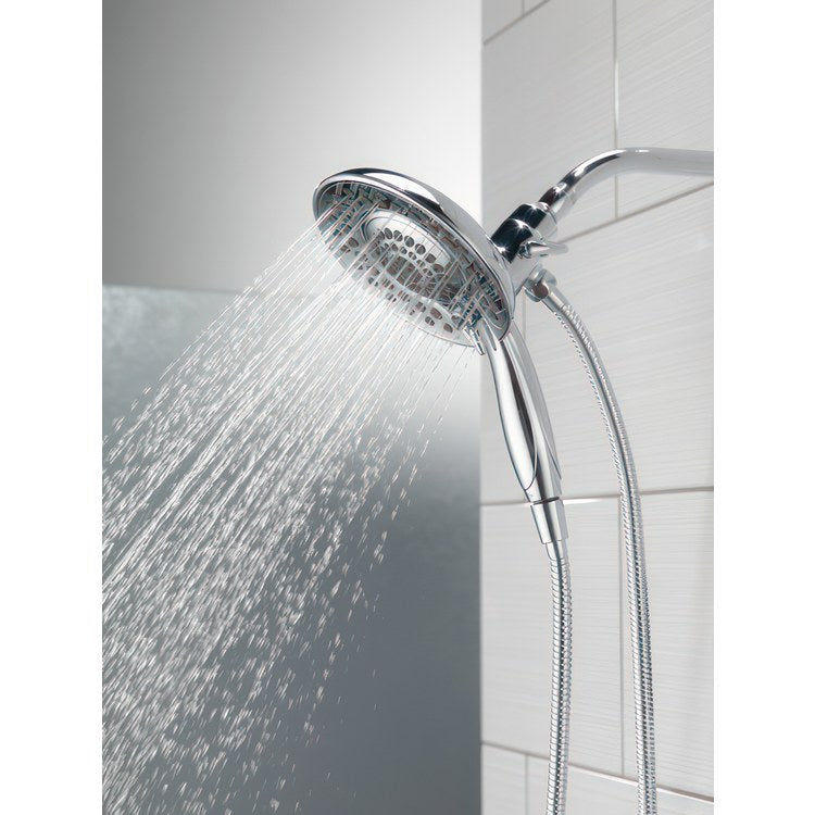 Handshower Combination In2ition Universal Showering Components 2-In-1 Lumicoat Chrome WaterSense 6-13/16 Inch 1.75 Gallons per Minute - Image 3